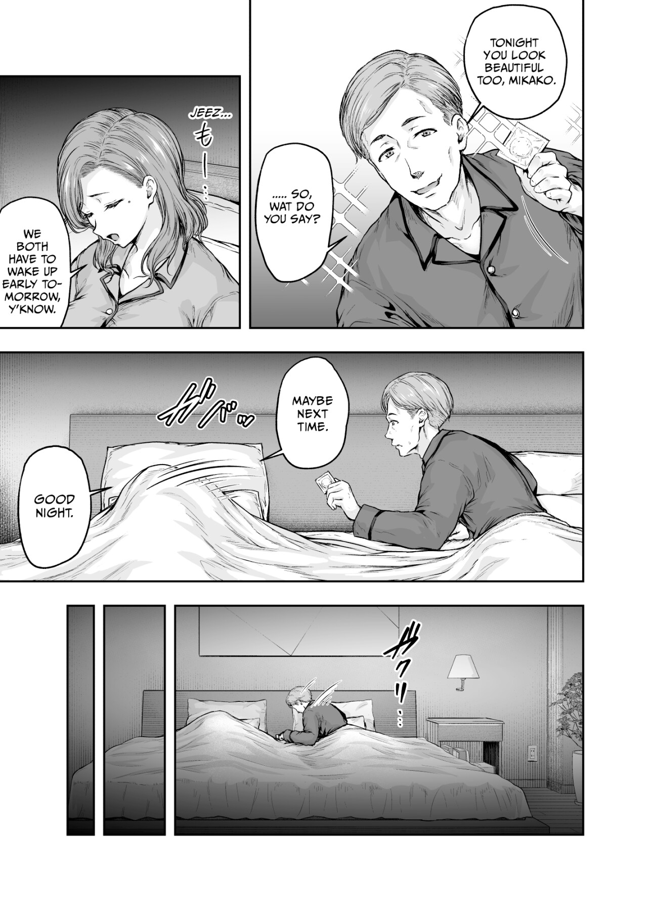 Hentai Manga Comic-Mom's obsessed with her Daughter's Boyfriend 1-Read-24